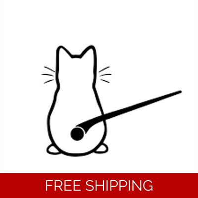 Cat wiper tail Die Cut Vinyl Decal sticker Cat wiper tail Die Cut Vinyl Decal sticker